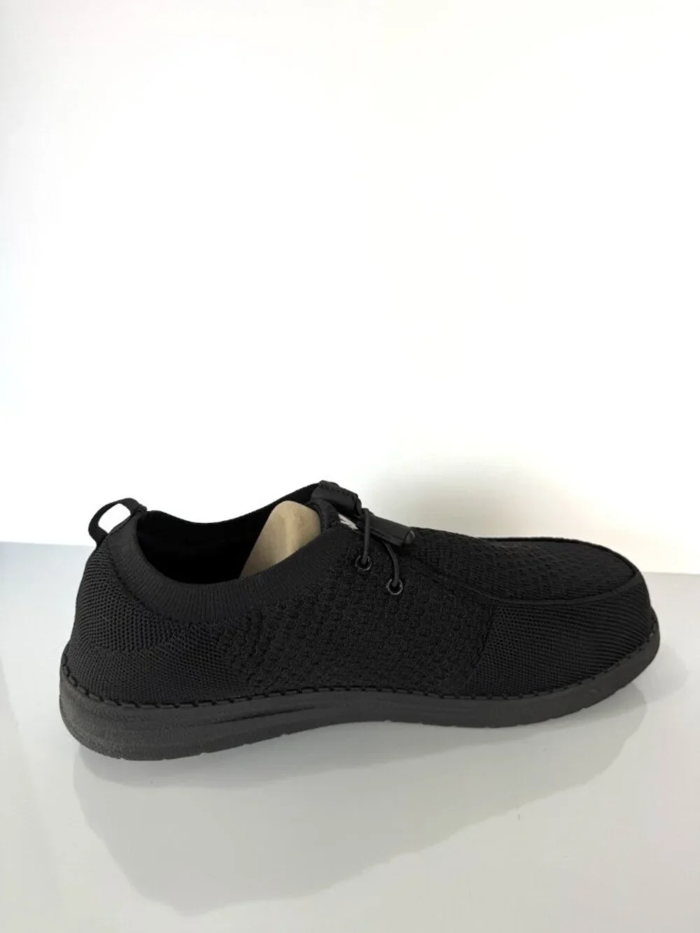 LARNMERN Steel Toe Shoes Non-slip Loafer Shoe Mesh Walking Sneaker Size 13 Wide